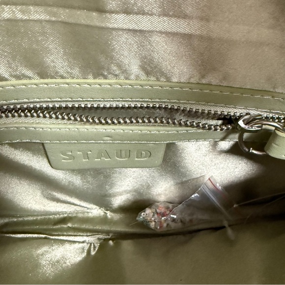 STAUD Tommy beaded bag tropical birds of paradise resort vacation palm floral - Picture 4 of 12